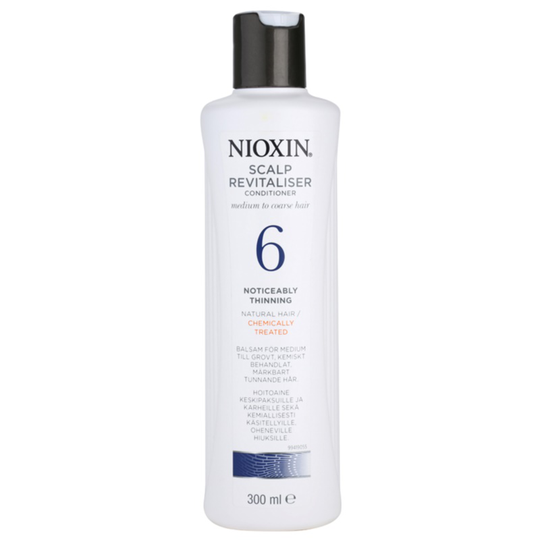 Nioxin System 6 Lightweight Conditioner To Treat Significant Thinning Of Normal To Thick, Natural And Chemically Treated Hair 300 ml