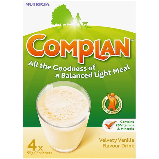 Complan Vanilla Flavour Sachets 55G X 4