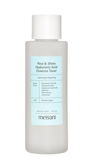 Meisani Rice And Shine Hyaluronic Acid Essence Toner 150Ml