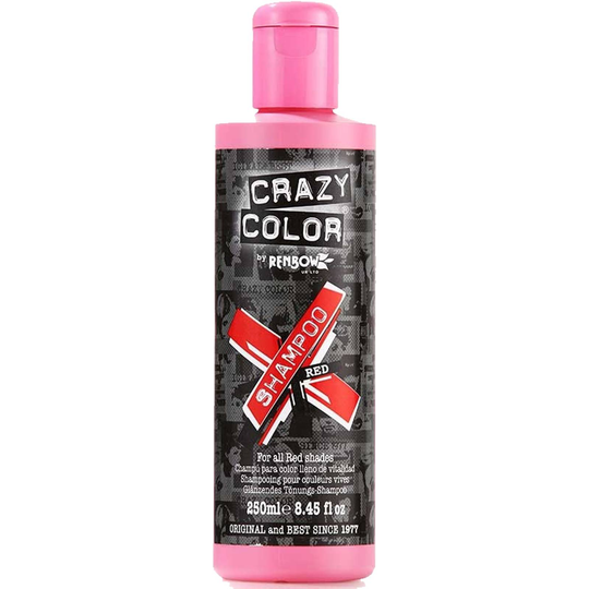Crazy Colour Hair Shampoo Red 250Ml