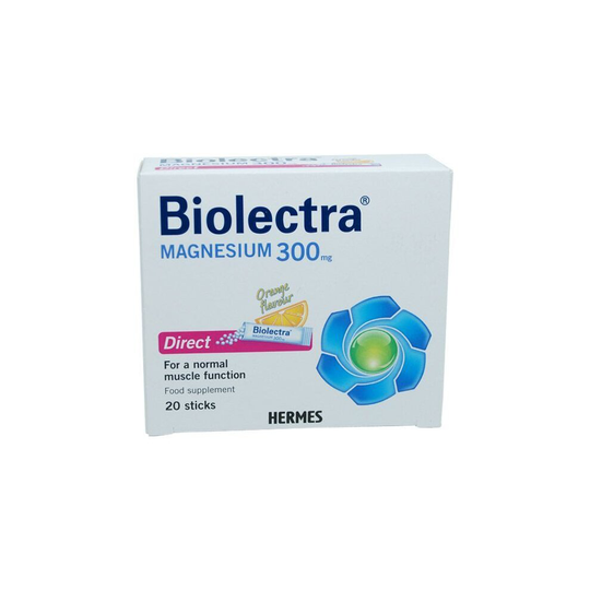 Biolectra Magnesium 300mg 20 Sticks