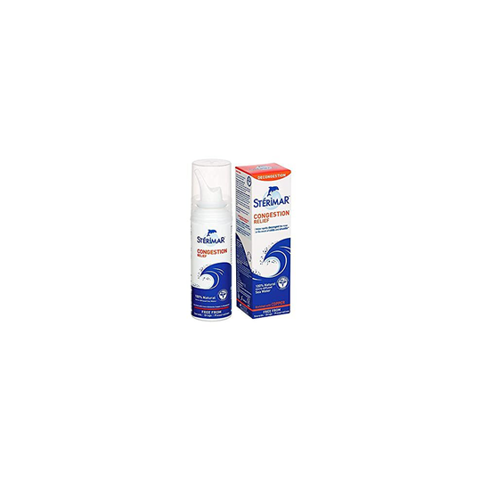 Sterimar - Nasal Spray - Congestion Relief - 100% Natural Sea Water - with Copper & Magnesium - 100ml