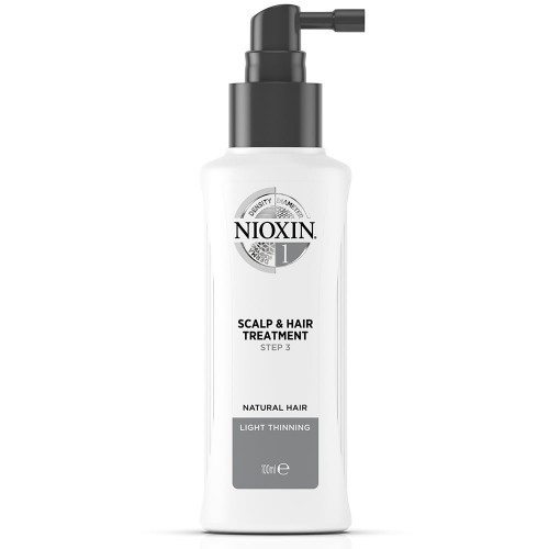 Nioxin SYS1 Scalp & Hair Treatment for Natural Hair with Light Thinning 100ml