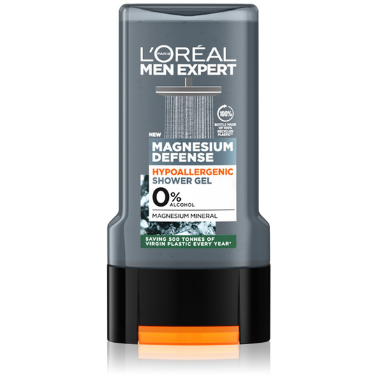 L'Oréal Paris Men Expert Magnesium Defence Hypoallergenic Shower Gel for Men 300 ml