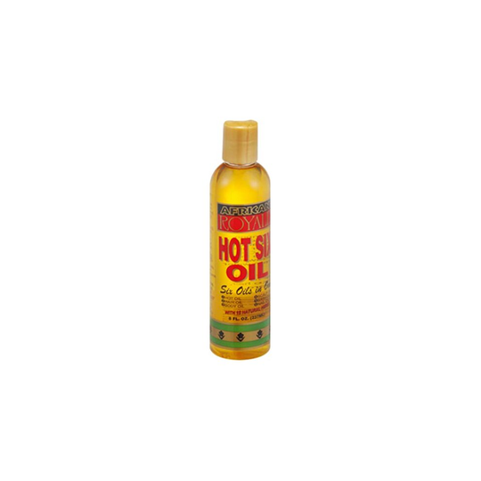 African Royale Hot Six Hair Oil 8 oz (Pack of 5)