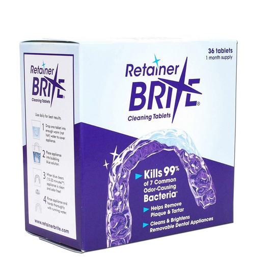 Retainer Brite Cleaning Tablets - Pack Of 36