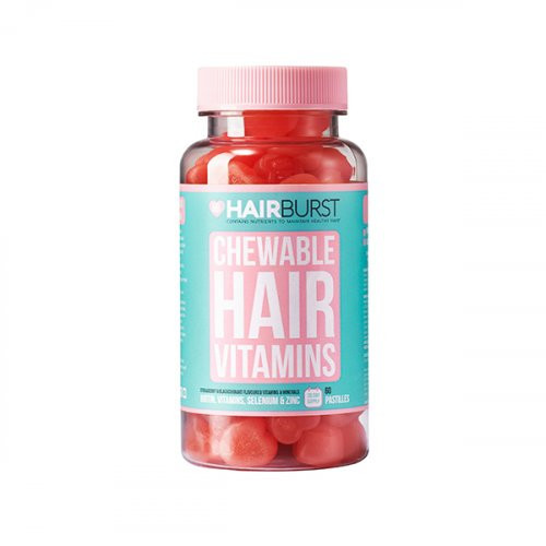 Hairburst Chewable Hair Vitamins Hair growth boosting vitamins 60 guminukų
