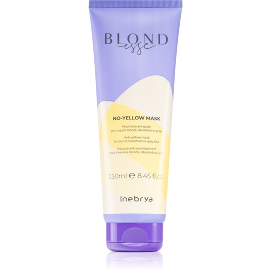 Inebrya BLONDesse No-Yellow Mask Hair Mask for Yellow Tones Neutralization 250 ml