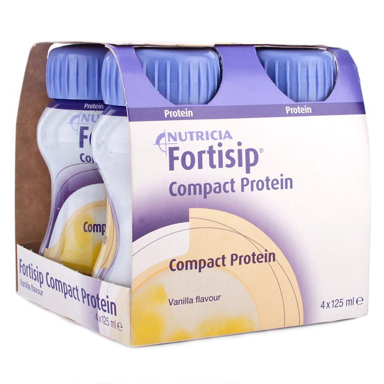 Nutricia Fortisip Compact Protein Vanilla 125Ml X 4