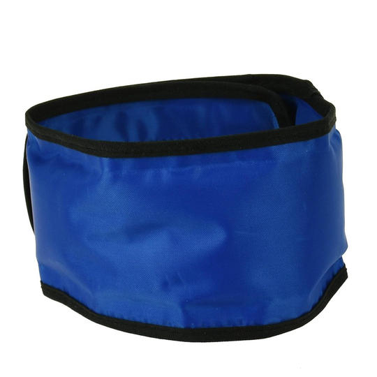 (Medium) Pet Cooling Gel Cat Dog Collar Hot Weather Stress Relief Over Heating Protection