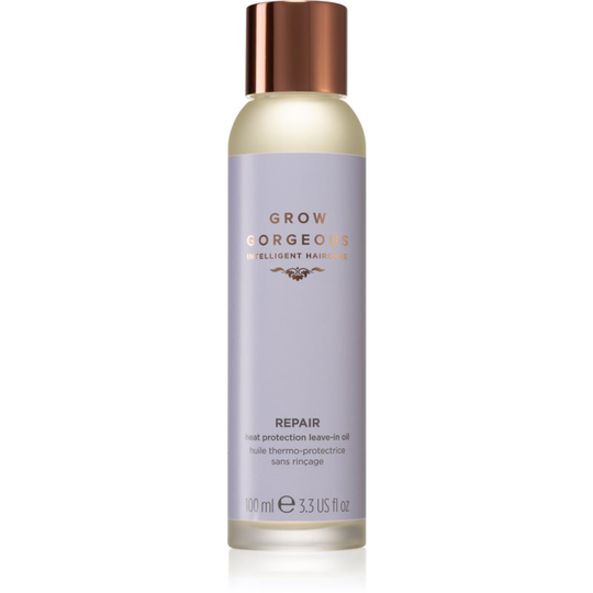 Grow Gorgeous Repair Protective Oil For Hair Stressed By Heat 100 ml