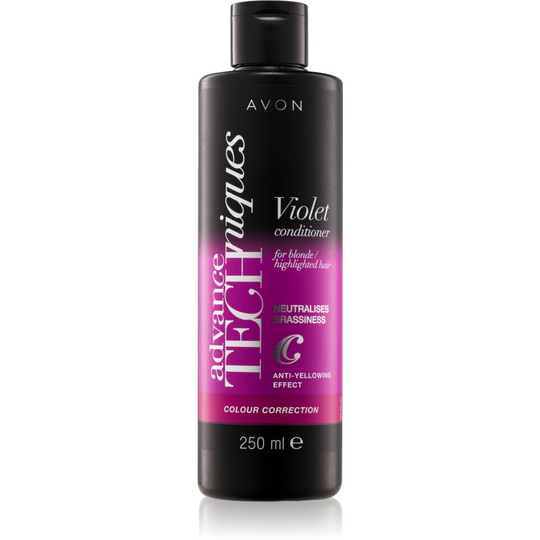 Avon Advance Techniques Colour Correction Violet Conditioner For Blondes And Highlighted Hair 250 ml