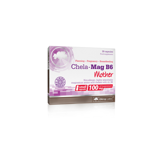 Olimp Chela-Mag B6 Mama 30 cap MOTHER Pregnancy Planning Breastfeeding Vitamin B