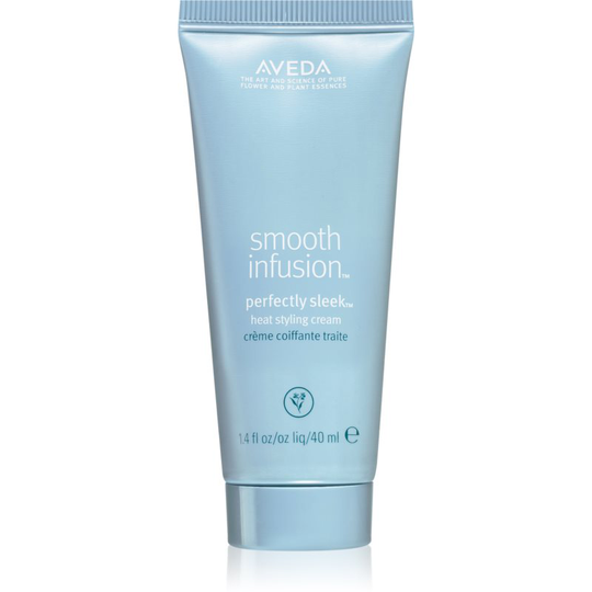 Aveda Smooth Infusionâ„¢ Perfectly Sleekâ„¢ Heat Styling Cream Blow-drying Anti-frizz Treatment for Unruly Hair To Treat Frizz 40 ml