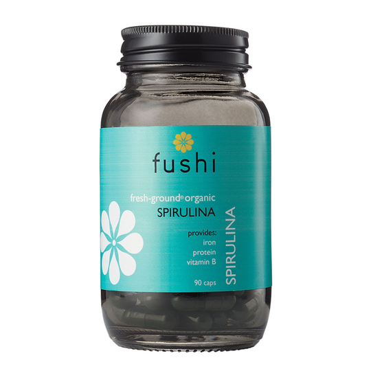 Fushi Organic Spirulina Capsules 500Mg 90 Capsules