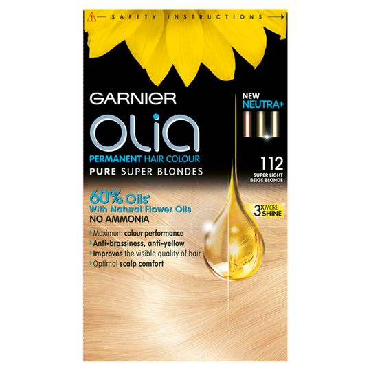 Garnier Olia 112 Super Light Beige Blonde Hair Dye - 1 Kit