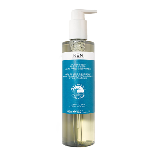Ren Clean Skincare Atlantic Kelp And Magnesium Anti-Fatigue Body Wash 300Ml