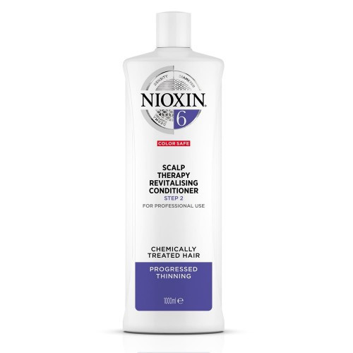 Nioxin SYS6 Scalp Therapy Conditioner for Chemically Treated Hair with Progressed Thinning 1000ml