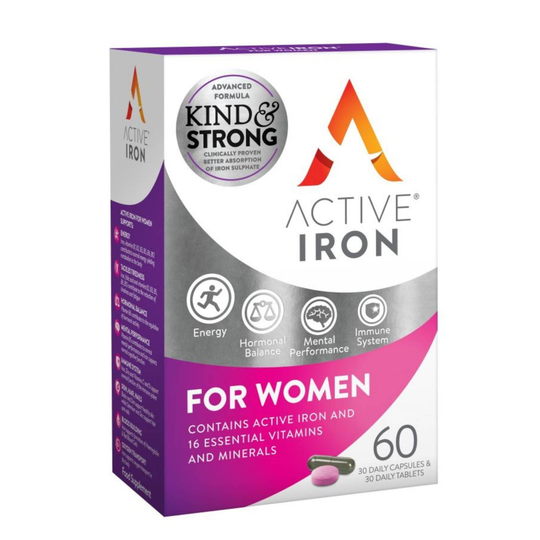 Active Iron For Women 60 Capsules