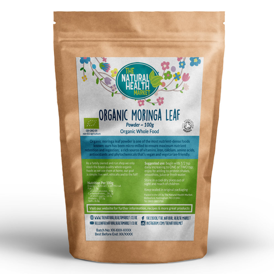 (100g) Organic Moringa Leaf Powder