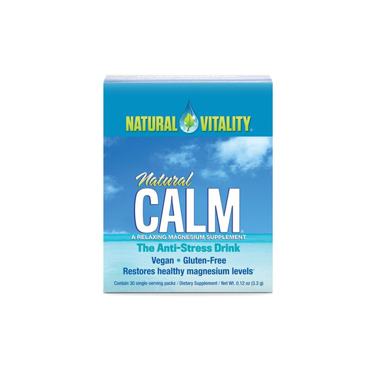 Natural Vitality Natural Calm Packs Restore Magnesium Levels 30x 3.3g Unflavored