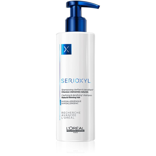L'Oréal Professionnel Serioxyl Natural Thinning Hair Cleansing Shampoo for Untreated Thinning Hair 250 ml