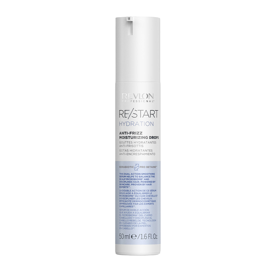 Revlon Professional Restart Hydration Anti-Frizz Moisturizing Drops 50Ml