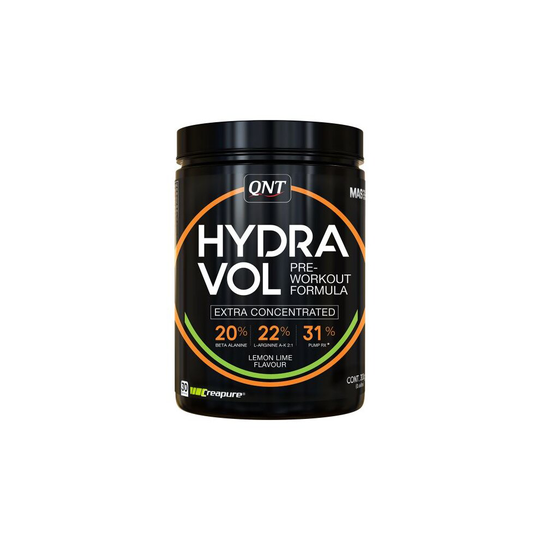 QNT Hydravol Pre Workout Supplement For Intense Training - Lemon Lime