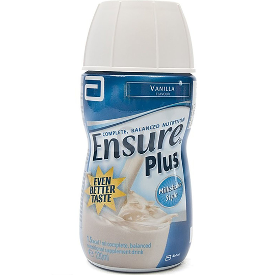 Ensure Plus Milkshake Vanilla 200Ml X 12