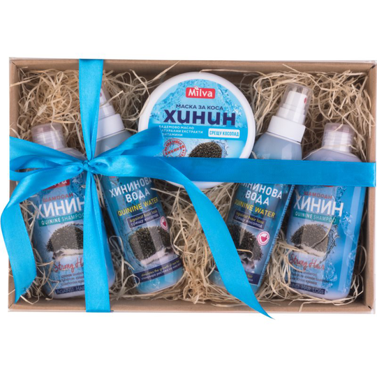 Milva Quinine Gift Set (Against Hair Loss)