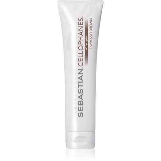 Sebastian Professional Cellophanes Shine Restoration Mask for Dyed Hair Espresso Brown 300 ml