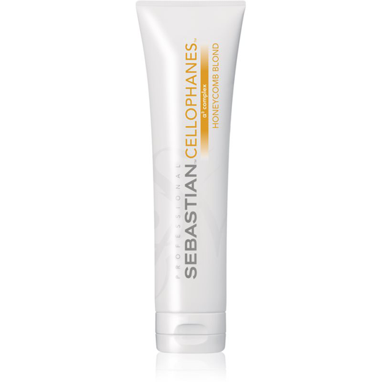 Sebastian Professional Cellophanes Shine Restoration Mask for Dyed Hair Honeycomb Blond 300 ml