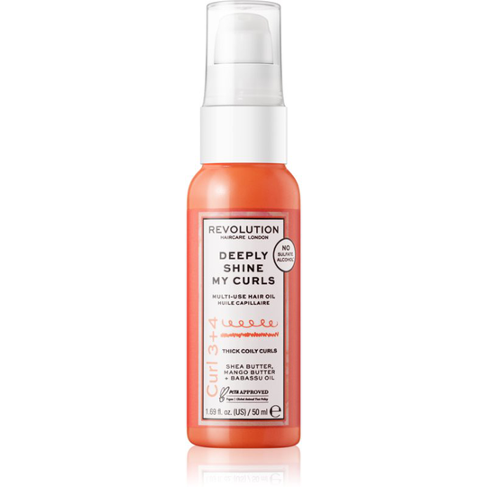 Revolution Haircare My Curls 3+4 Deeply Shine My Curls Multi-Functional Oil for Curly Hair 50 ml