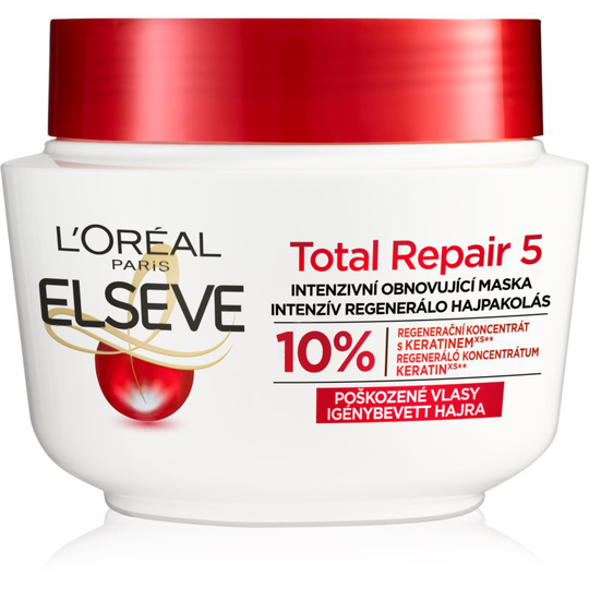 L'Oréal Paris Elseve Total Repair 5 Regenerating Hair Mask With Keratin 300 ml