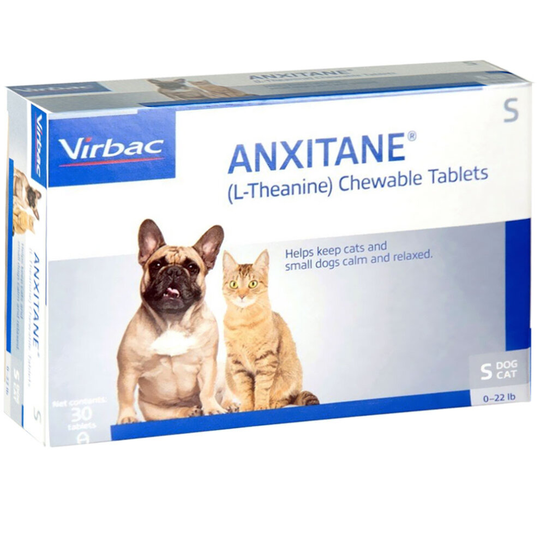 Anxitane 30 Chewable Tablets For Small Dogs Cats