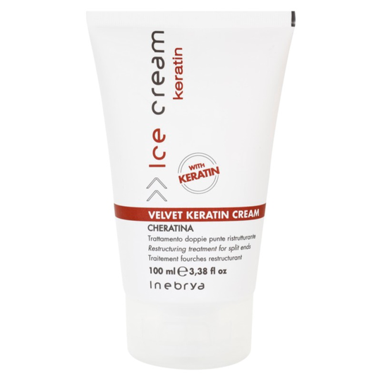 Inebrya Keratin Restructuring Hair Cream for Split Hair Ends 100 ml
