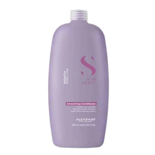 Alfaparf Milano Semi Di Lino Smooth Rebel Hair Conditioner 1000ml
