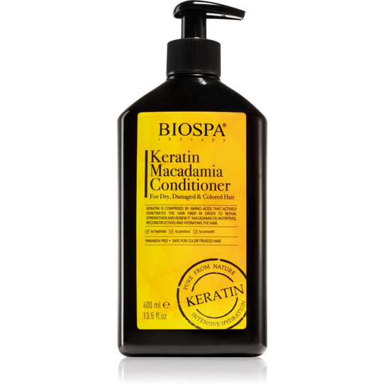 Sea of Spa Bio Spa Keratin Macadamia Conditioner for Hair 400 ml