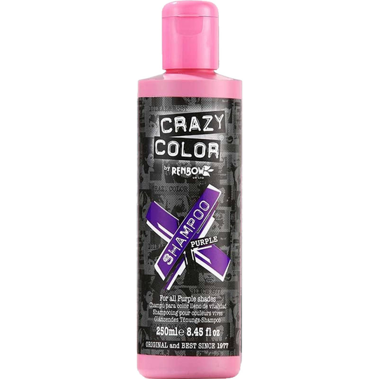 Crazy Colour Hair Shampoo Purple 250Ml