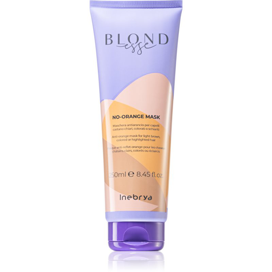 Inebrya BLONDesse No-Orange Mask Hair Mask neutralising brass tones 250 ml