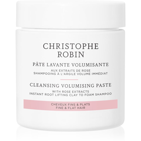 Christophe Robin Cleansing Volumizing Paste with Rose Extract exfoliating shampoo for Hair Volume 75 ml