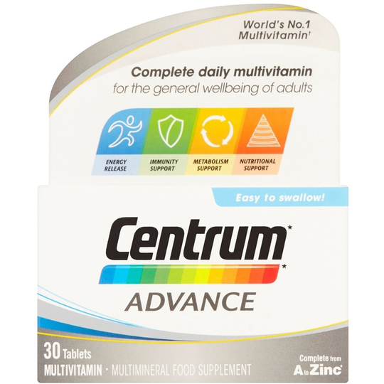 Centrum Advance Multivitamin Tablets X 30