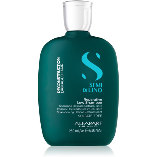 Alfaparf Milano Semi di Lino Reconstruction for Damaged Hair Shampoo for Damaged Hair sulfate-free 250 ml
