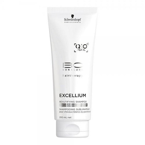 Schwarzkopf BC Excellium Beautifying Grey Hair Shampoo 200ml