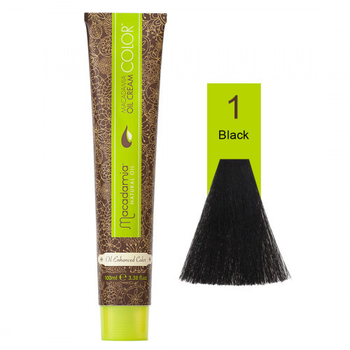 Macadamia Oil Cream Color 1.0 Black