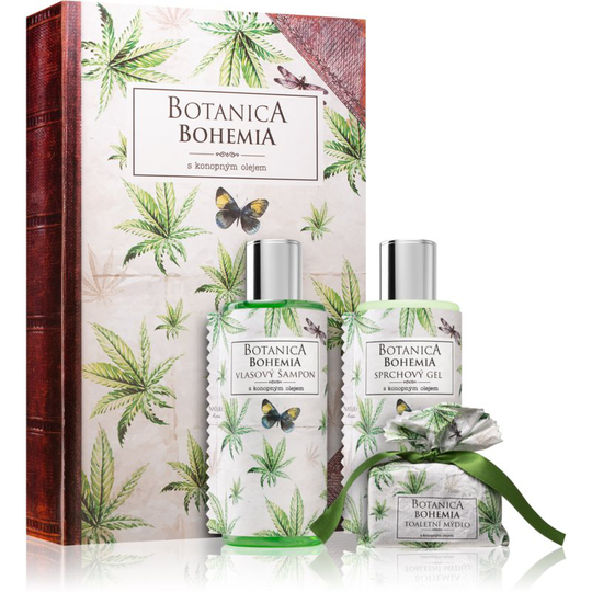 Bohemia Gifts & Cosmetics Botanica Gift Set With Hemp Oil