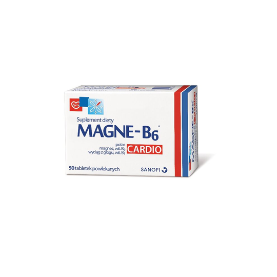 Magne B6 Cardio 50 tablets Relax Calm Magnesium + Vitamin B6