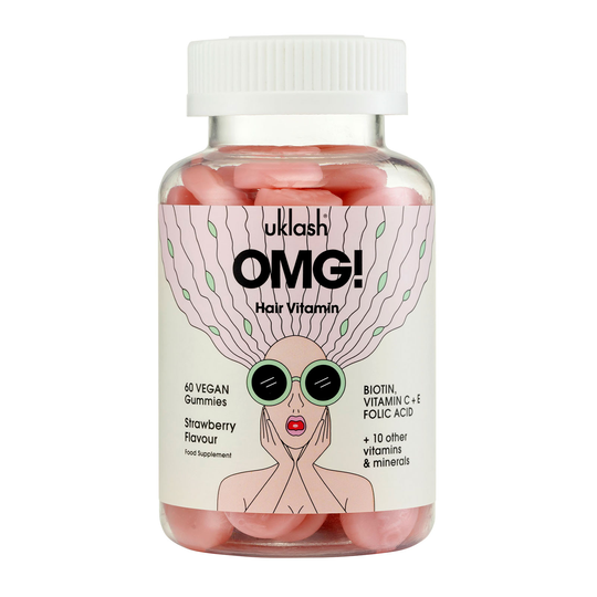 Uklash Omg! Hair Vitamins 60 Gummies