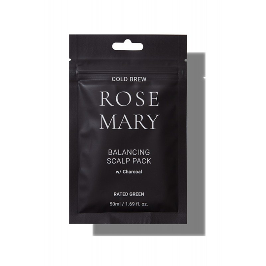 Rated Green Cold Brew Rosemary Balancing Scalp Pack W/ Charcoal - 5 Units