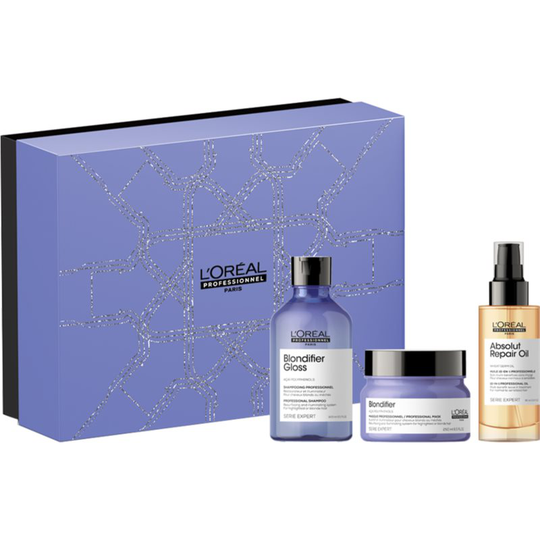 L'Oréal Professionnel Serie Expert Blondifier Gift Set (for Lightened, Cool Blonde Hair)